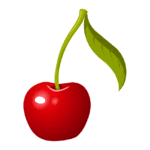 Picture of a cherry fruit with stem attached. Image represents "Cherry on top" goals