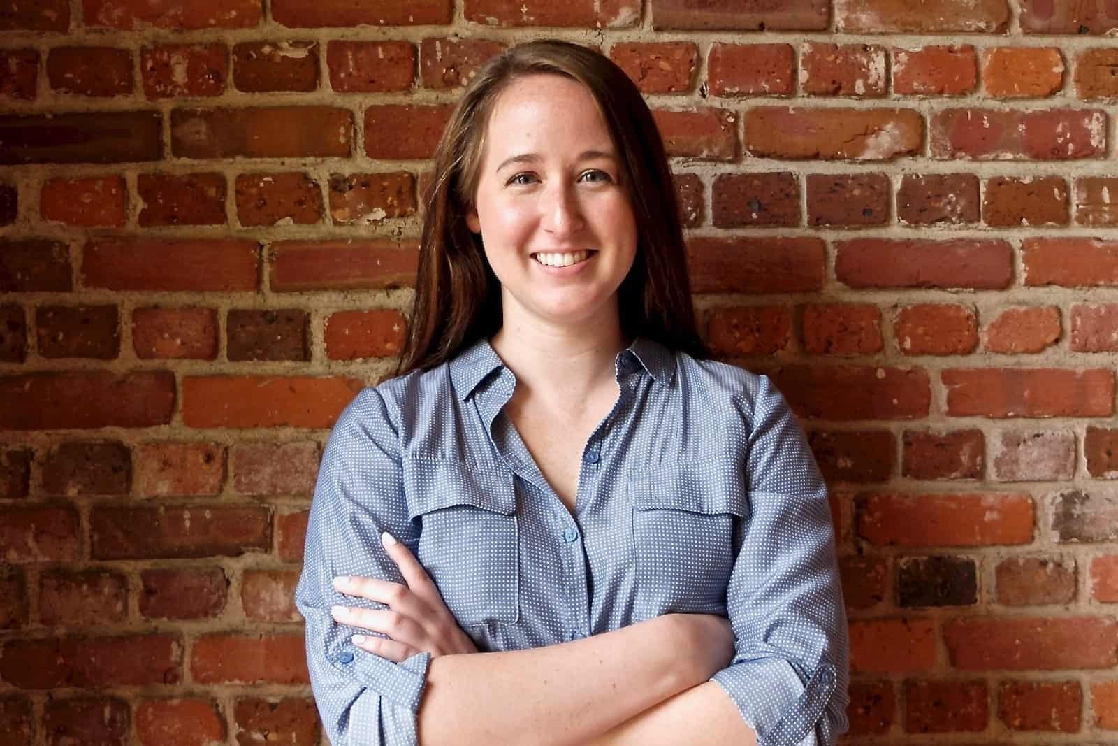 Image of Dr. Samantha Brown, being interviewed for the Name One Thing series, here to talk about Applying to Graduate School.